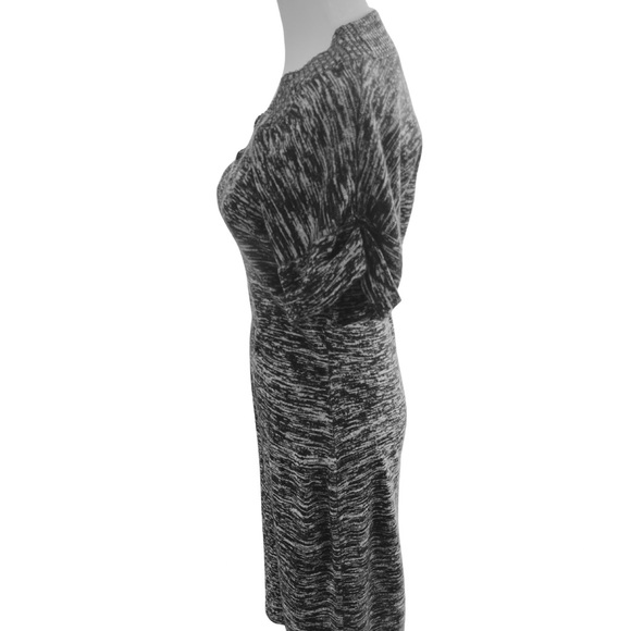 Calvin Klein Black and White Sweater Dress - Picture 2 of 5